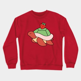 Strawberry Turtle Crewneck Sweatshirt